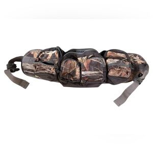 Camo Multi-Pocket Men’s Bag broken main zipper